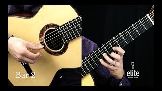 GRANADA  Tutorial Part 15  EliteGuitaristcom Online Classical Guitar Lessons [upl. by Danais]