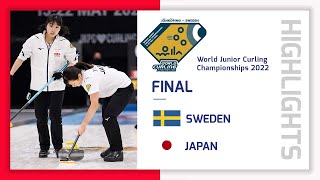 SWEDEN v JAPAN  Highlights  World Junior Curling Championships 2022 [upl. by Colb845]