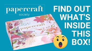 Papercraft Society Box 54 REVEAL [upl. by Ase]