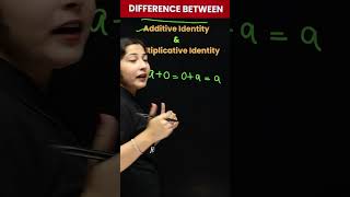 Additive Vs Multiplicative Identity Do You Know The Difference 👩‍🏫🔢mathsmagic mathskills [upl. by Liesa]