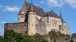 Ardennes Luxembourg tourism video Vianden Castle Château Oesling Clervaux amp Esch sur Sûre travel [upl. by Marilyn]