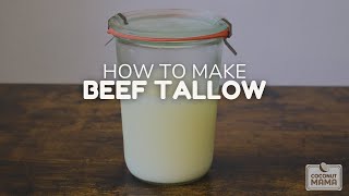 How To Make Beef Tallow [upl. by Akemet569]