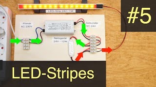 LEDStripes 5 Schalten und Dimmen [upl. by Atiuqer994]