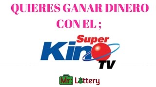 Gana con el SUPER KINO TV Y la loteria nacional dominicana [upl. by Atcele5]