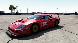 Ferrari F40 LM at Sebring in Asetto Corsa [upl. by Haeli]