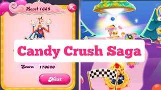 Candy Crush Saga  Level 1685 [upl. by Nosreh229]