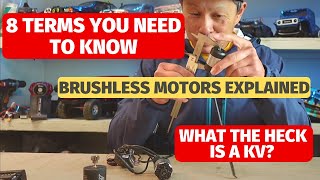 Brushless motors explained  Top 8 things to know  is kv outrunner sensored 540 [upl. by Einttirb]