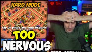 OVER 160 Heart Rate Attacking in Hard Mode in Clash of Clans [upl. by Noach]