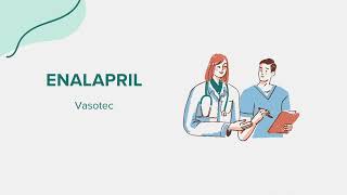 Enalapril Vasotec  Drug Rx Información SpanishEspañol [upl. by Heppman]