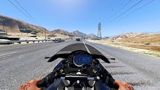 GTA V  NINJA H2  REAL SOUND  DYNAMIC POV CAMERA MOD [upl. by Caria]