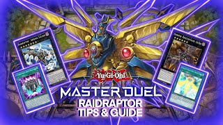 RAIDRAPTOR Deck Unleashed OTK and Floodgate Strategy in Rank Duels  YUGIOH MASTER DUEL [upl. by Ahsaetan]