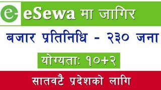 eSewa Job Vacancy 2081 Vacancy Announcement 2M। [upl. by Dlorrej]