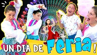 💃🏼 ¡¡UN DÍA de FERIA con la FAMILIA CARAMELUCHI 💃🏼 🎡 ¡¡DANIELA se viste de flamenca 🎢 💕 [upl. by Catina]