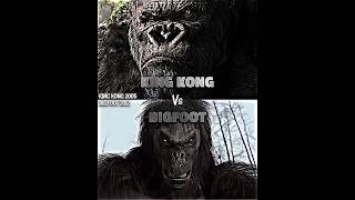 King Kong vs Bigfoot kingkong2005 vsbattle vsedit wisedit wis kingkong kaijubattle kong [upl. by Ailbert]