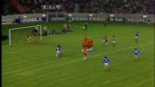 Michel Platini Triple Ballon dOr 41 goals in 72 selections legendary free kick against Holland [upl. by Rohn]