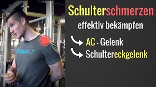 Schulterschmerzen im Schultereckgelenk  ACGelenk  Übungen amp Tipps│frompain2gain│Mischa Kotlyar [upl. by Frerichs]