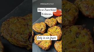 Healthy Zucchini Fritters for weight loss  Air Fryer Recipes shorts [upl. by Sparrow]