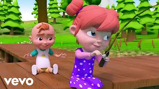 1 2 3 4 5 Once I Caught A Fish Alive Song  Jojo Kids Nursery Rhymes amp Kids Songs  Kid [upl. by Jenda409]