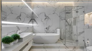 100 Modern Bathroom Design 2024  Small Bathroom Decorating ideas  Bathroom Tiles Designs [upl. by Nosreffej]