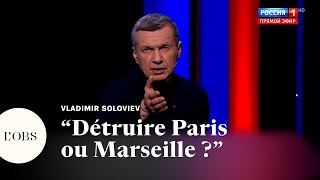 En Russie ce présentateur télé menace encore la France après le soutien de Macron à l’Ukraine [upl. by Debo]