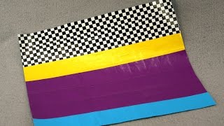 How to make duct tape fabric  Sophies World [upl. by Evy]