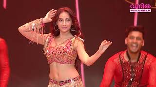 Dancing Queen NORA FATEHI glamorous Performance  Vanitha Film Awards 2020 Part 26 [upl. by Tserrof206]