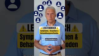 Der LEISTENBRUCH… 🩺⚠️  Symptome Ursachen und Behandlungsmethoden leistenbruch inguinalhernia [upl. by Fisuoy]