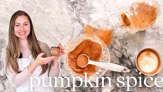 Make Homemade Pumpkin Spice Mix for the BEST Pumpkin Pie  Easy DIY Recipe [upl. by Eeslek]