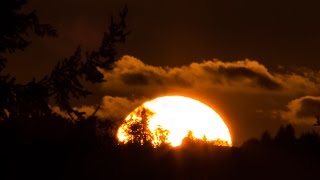 Forest Ridge  September 30 2014  Sunset Time Lapse [upl. by Mira]