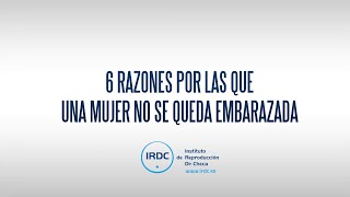 6 razones por las que una mujer no se queda embarazada  IRDC [upl. by Gildus574]