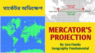 Mercators Projection ll Honours Geography ll Semester 1 ll By Geo Funda [upl. by Petey]