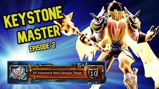 Pugging to Keystone Master as a Retribution Paladin l zero to HERO Mythic Plus Challenge Episode 2 [upl. by Fernald492]