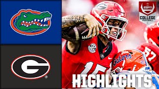 Florida Gators vs Georgia Bulldogs  Full Game Highlights  ESPN College Football [upl. by Nwahsd]