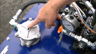 Hydraulic Power Pack Tutorial  White House Products LTD [upl. by Ecirrehs364]