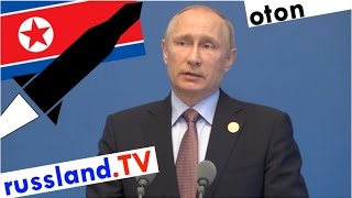 Putin zu Nordkorea´s Raketenstart auf deutsch [upl. by Karla622]