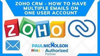 How To Have Multiple Email Address In Zoho CRM Zoho Mail Zoho ONE [upl. by Fromma]