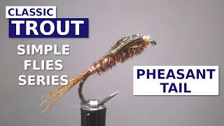 Sawyers Original Pheasant Tail  Fly Tying Simple Flies [upl. by Maghutte]