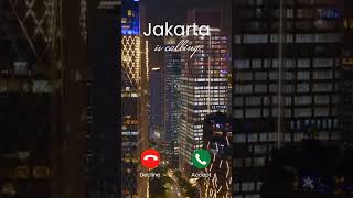 Experience Jakarta’s Nighttime Energy – Stunning SlowMo Skyline Views [upl. by Llehsyt287]