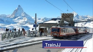 🇨🇭 Gornergratbahn│Zermatt  Gornergrat The Matterhorn Railway │Train Switzerland  Mount Matterhorn [upl. by Sivrad]