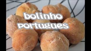 RECEITA de Filhoses bolinho português [upl. by Htiderem]