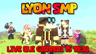 LA MIA PRIMA LIVE QUI SU YOUTUBE LYON SMP Minecraft VANILLA [upl. by Duaner939]