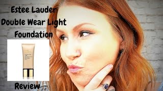 Estee Lauder Double Wear Light Foundation  Tester Pot Challenge  9hr Wear Test  Review over 35 [upl. by Junji894]