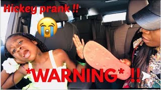 HICKEY PRANK ON MY MOM OMG SHE GOT REALLY MAD AND😭😱 [upl. by Yrakaz832]