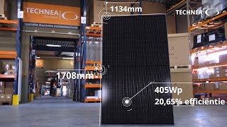 Productuitleg 405wp full black zonnepanelen  Technea [upl. by Elbert947]