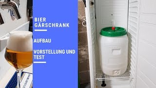 Bier brauen  Gärschrank Projekt  Aufbau und Test  Inkbird ITC 308 Wifi [upl. by Ydeh]