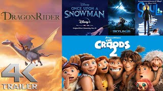 The Best ANIMATION AND FAMILY Movies 2020 amp 2021 Trailers [upl. by Stoeber]