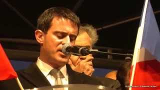 Rassemblement 19 Mars  Discours de Manuel Valls Ministre de lIntérieur [upl. by Natsreik849]