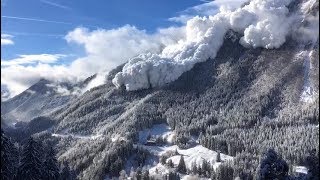 Gigantische SchneeLawine in den Schweizer Alpen Januar 2019 freie Energie [upl. by Inva]