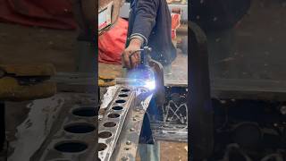 The difference between the two truck chassis welding processes youtubeshorts youtube foryou [upl. by Cressi753]