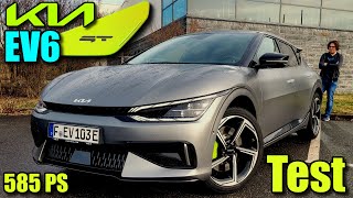 2024 Kia EV6 GT  TEST  430 kW  585 PS  Review Fahrbericht Infos Verbrauch Meinung deutsch [upl. by Idnib921]